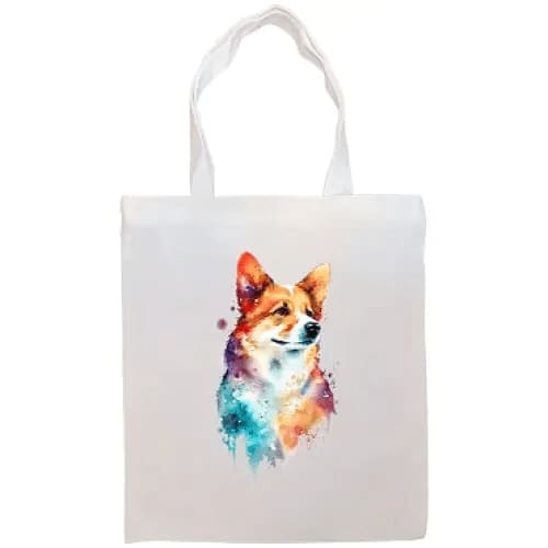 Corgi Canvas Tote Bag - Corgi