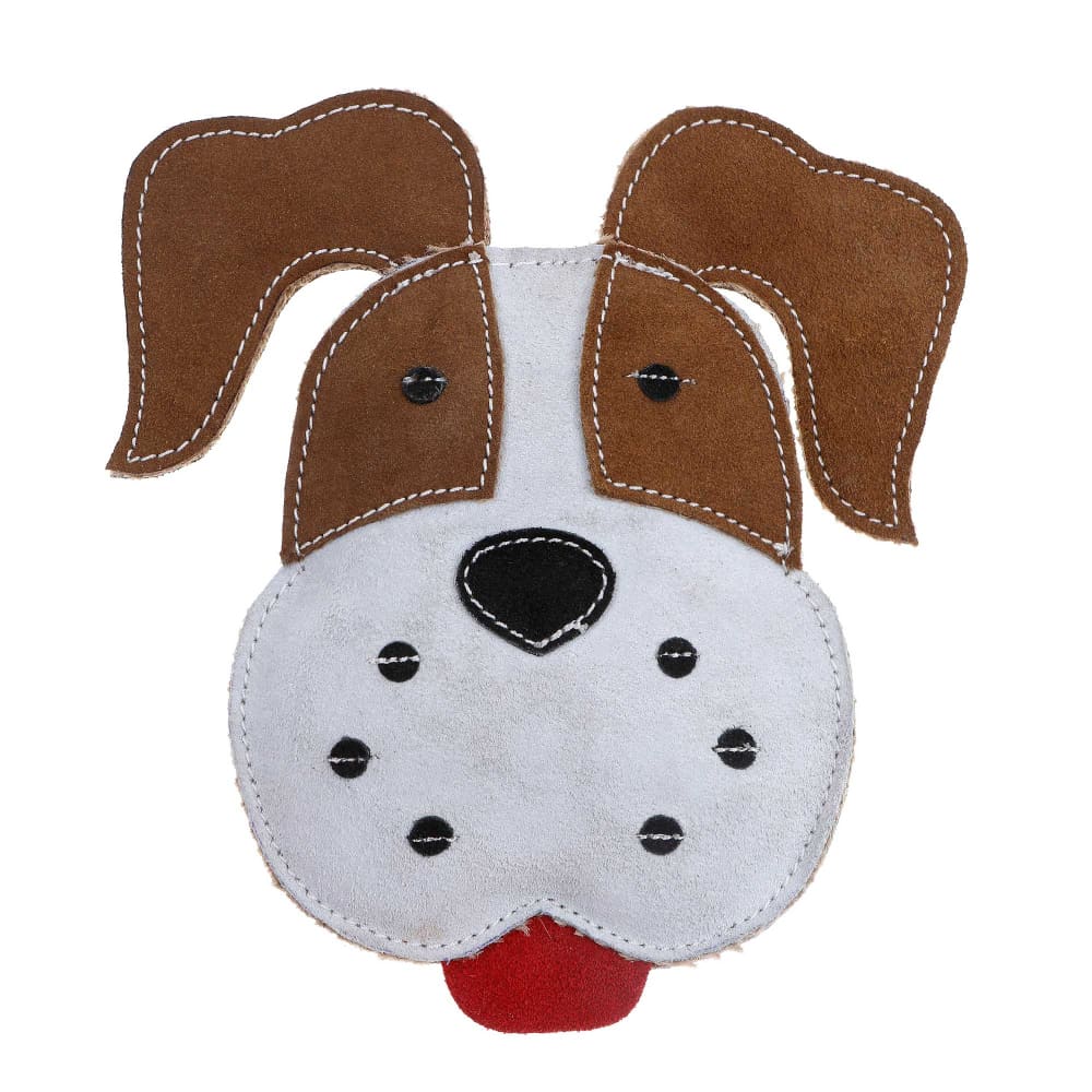 Country Tails Brown/White Face Dog Chew Toy - Doog