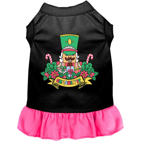 Crushin’ It Nutcracker Style Pet Dress - Screen Print Dog