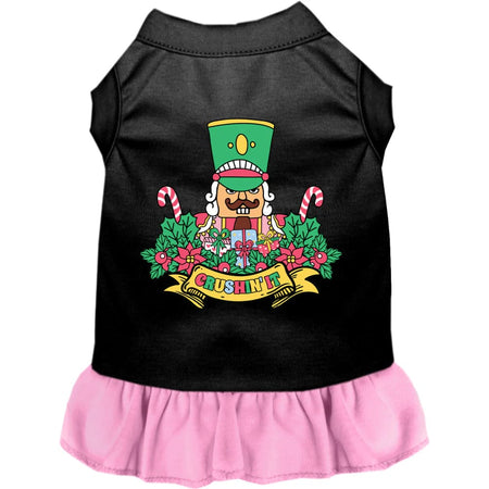 Crushin’ It Nutcracker Style Pet Dress - Screen Print Dog