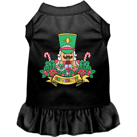 Crushin’ It Nutcracker Style Pet Dress - Screen Print Dog