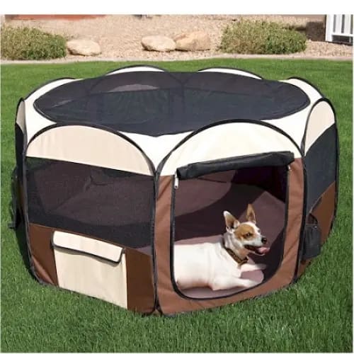 Deluxe Pop-Up Pet Pen - Dog Kennels & Pens