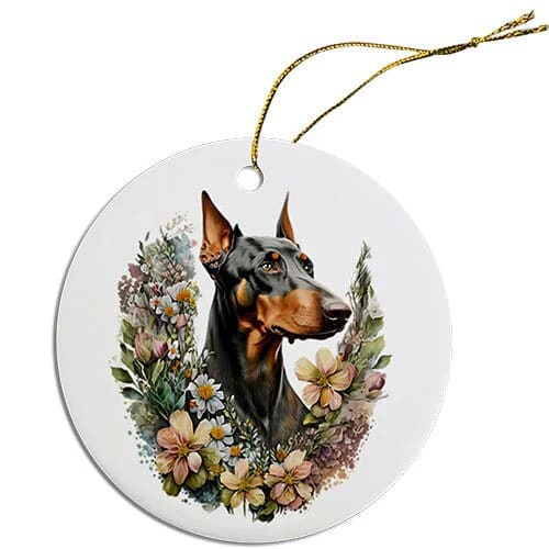 Doberman Christmas Ornaments - Ornaments