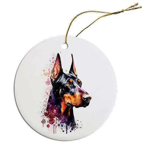 Doberman Christmas Ornaments - Ornaments