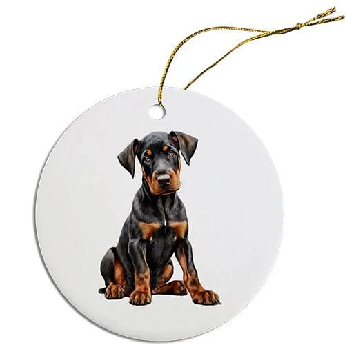 Doberman Christmas Ornaments - Ornaments