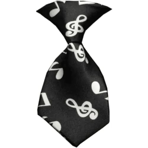 Dog Neck Tie Classical Music - Neck Tie - Standard