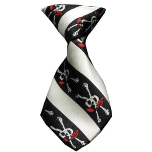 Dog Neck Tie Jolly Roger - Neck Tie - Standard