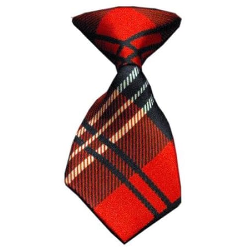 Dog Neck Tie Plaid - Neck Tie - Standard