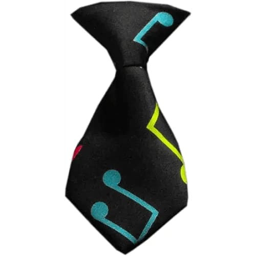 Dog Neck Tie Pop Music - Neck Tie - Standard