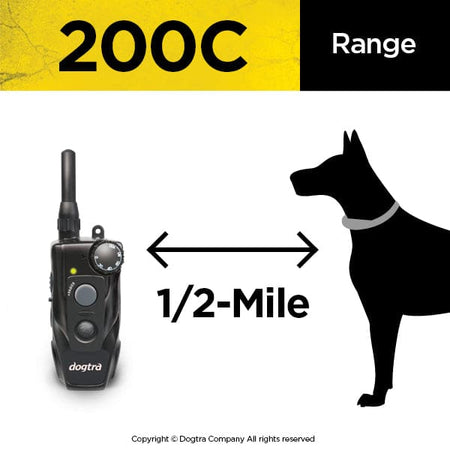 Dogtra 200C Remote Dog Training Collar - Dog Training