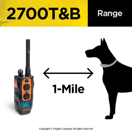 Dogtra 2700T&B Training & Beeper Collar - Dog Training