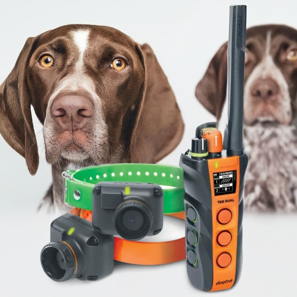 Dogtra T&B Dual 2-Dog Long Range 1.5-Mile Training & Beeper