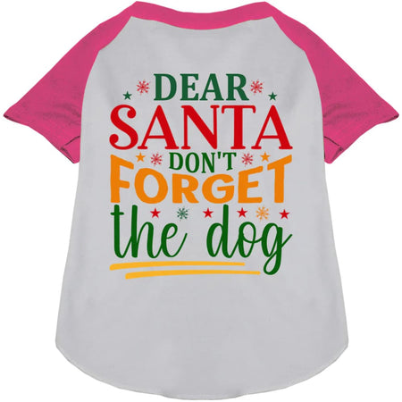 Don’t Forget the Dog! Pet Raglan Shirt - Screen Print Shirts