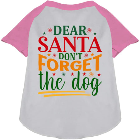 Don’t Forget the Dog! Pet Raglan Shirt - Screen Print Shirts