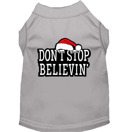 Don’t Stop Believin’ Screenprint Pet Shirts - Screen