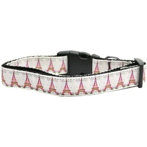 Eiffel Tower Nylon Cat Collar - Cat Collars - Classic