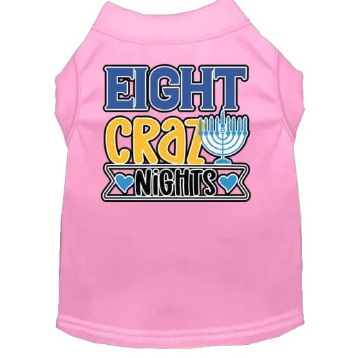 Eight Crazy Nights Hanukkah Pet Shirt - Hanukkah Shirt