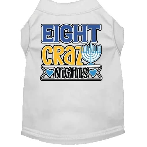 Eight Crazy Nights Hanukkah Pet Shirt - Hanukkah Shirt