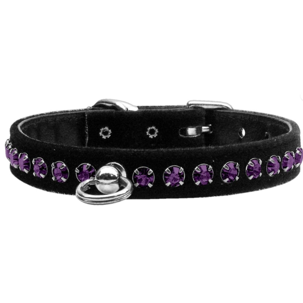 Elite Colored Crystal Jewelry Set Dog Collar - Dog Collars