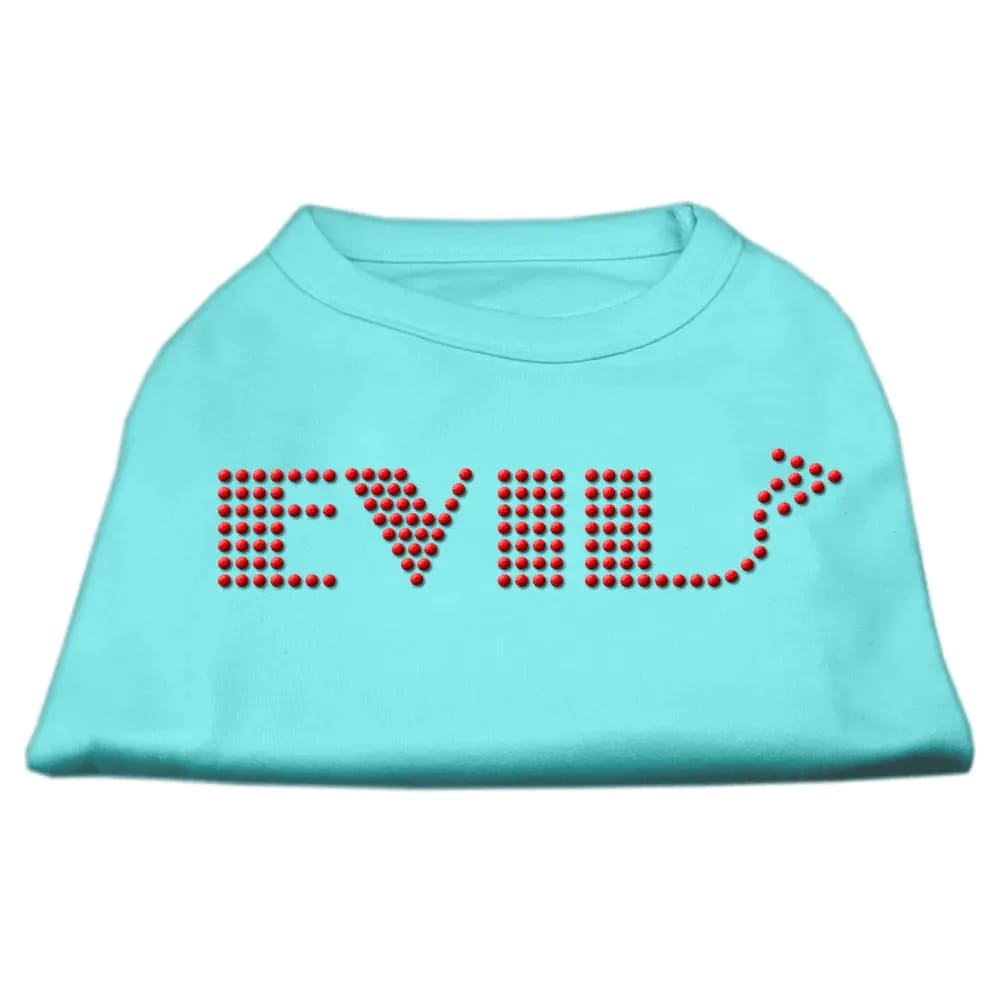 Evil Rhinestone Pet Shirt - Pet Shirt