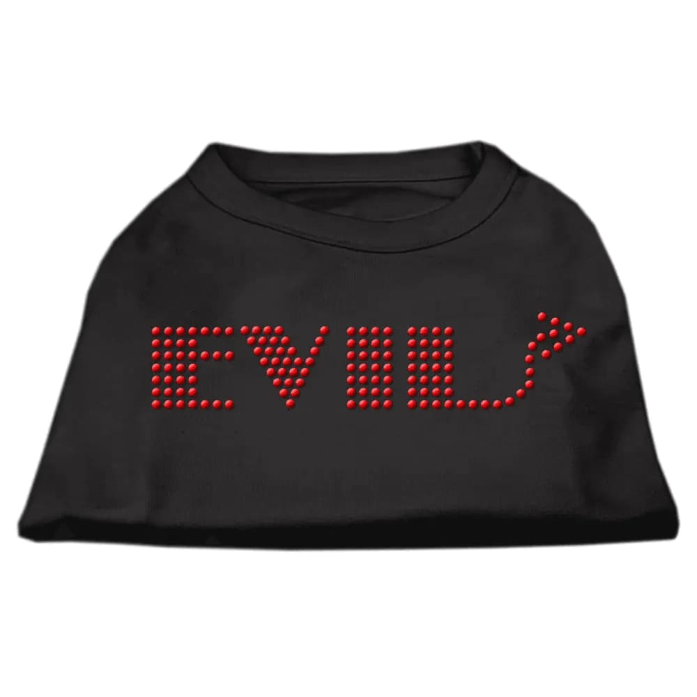 Evil Rhinestone Pet Shirt - Pet Shirt