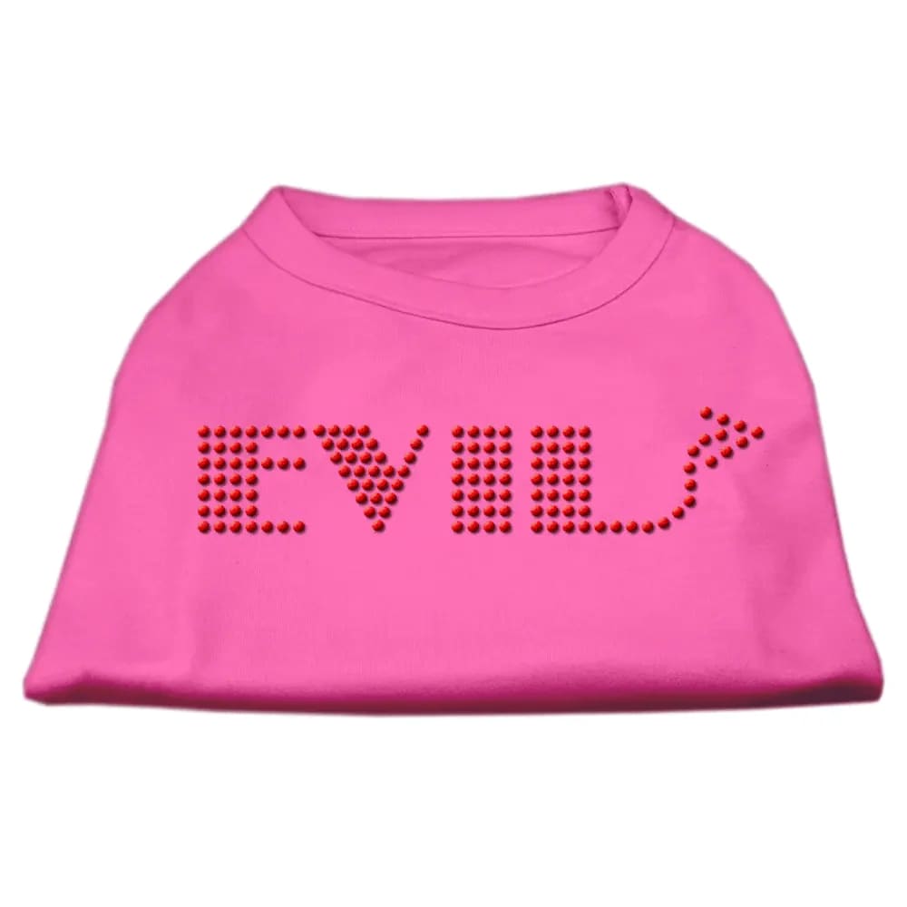 Evil Rhinestone Pet Shirt - Pet Shirt