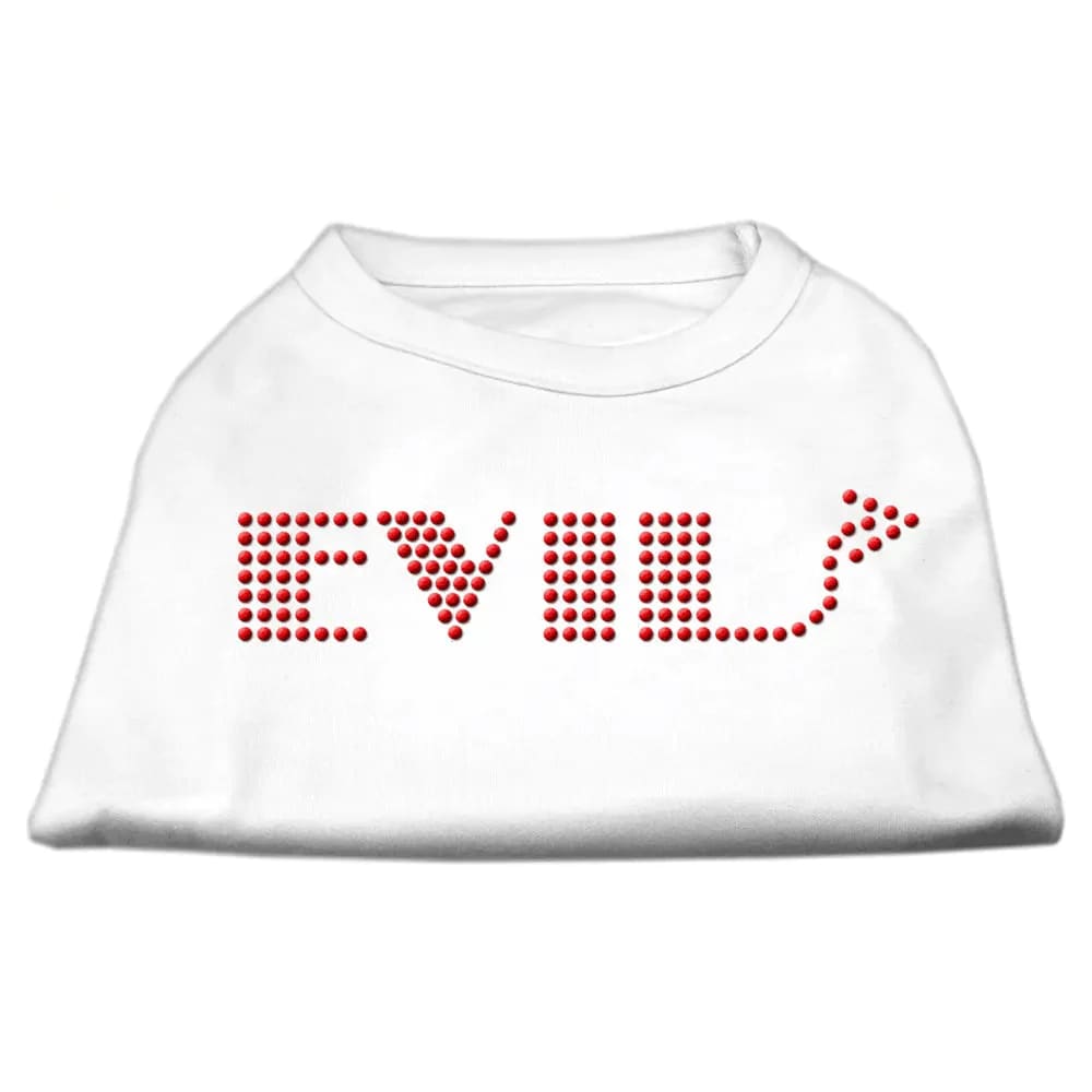 Evil Rhinestone Pet Shirt - Pet Shirt