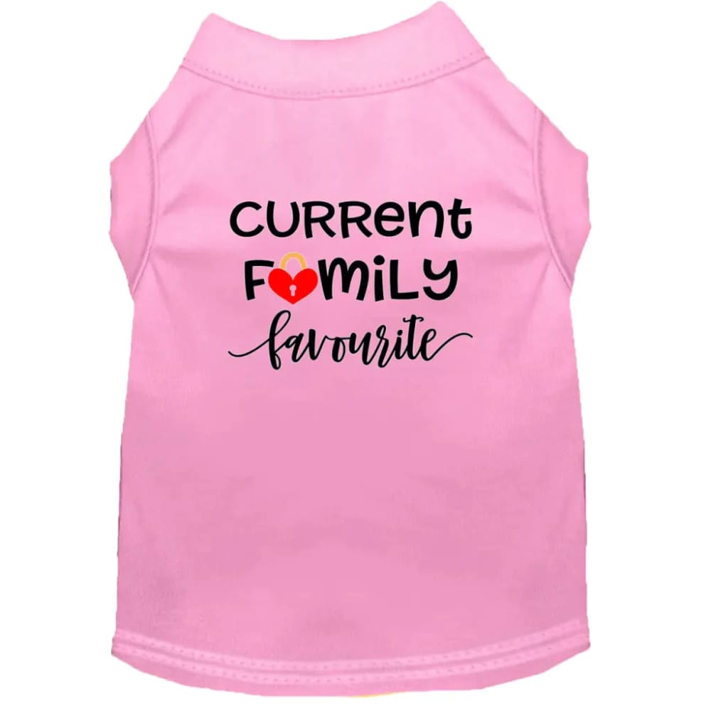 Family Favorite Screen Print Dog Shirt - Screen Print Shirts