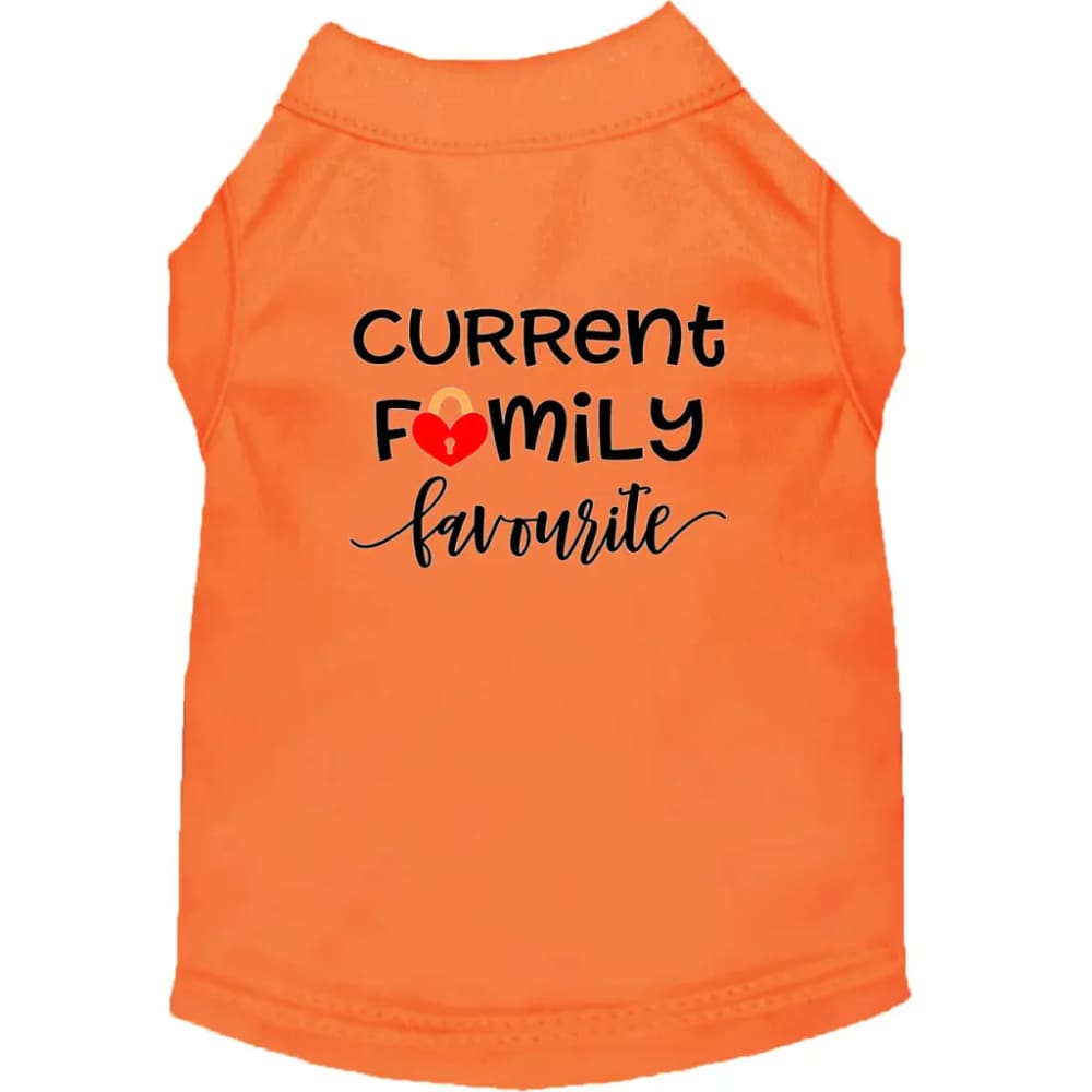 Family Favorite Screen Print Dog Shirt - Screen Print Shirts