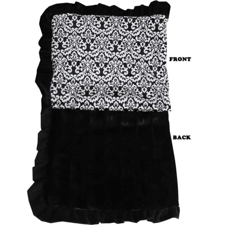 Fancy Black Pet Blanket