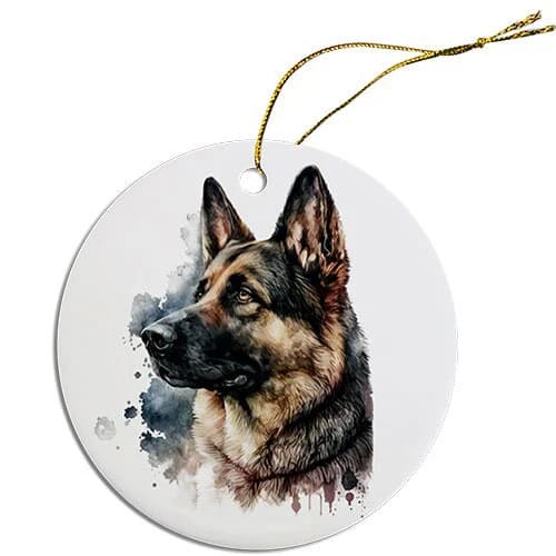 German Shepherd Christmas Ornaments - Ornaments