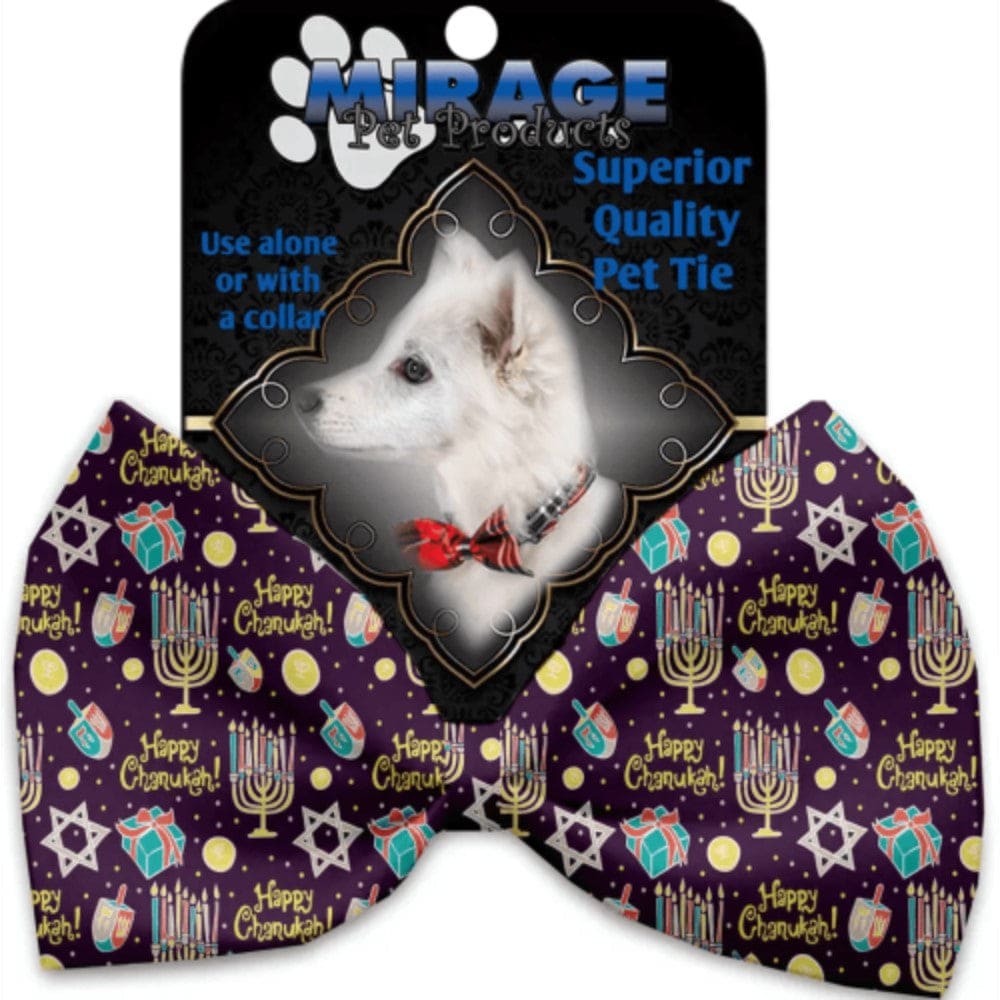 Hanukkah Pet Bow Ties - Bow Tie - Holiday