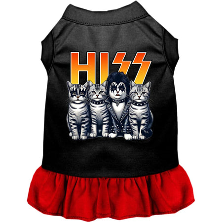 Hiss Kitties Pet Dress - Screen Print Dog Dresses