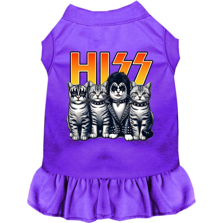 Hiss Kitties Pet Dress - Screen Print Dog Dresses