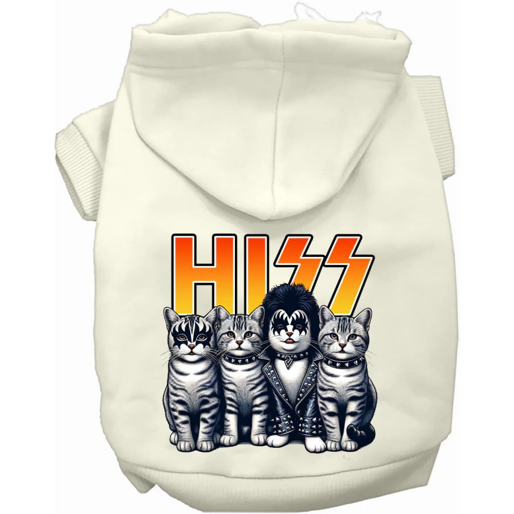 Hiss Kitties Pet Hoodie - Screen Print Hoodies