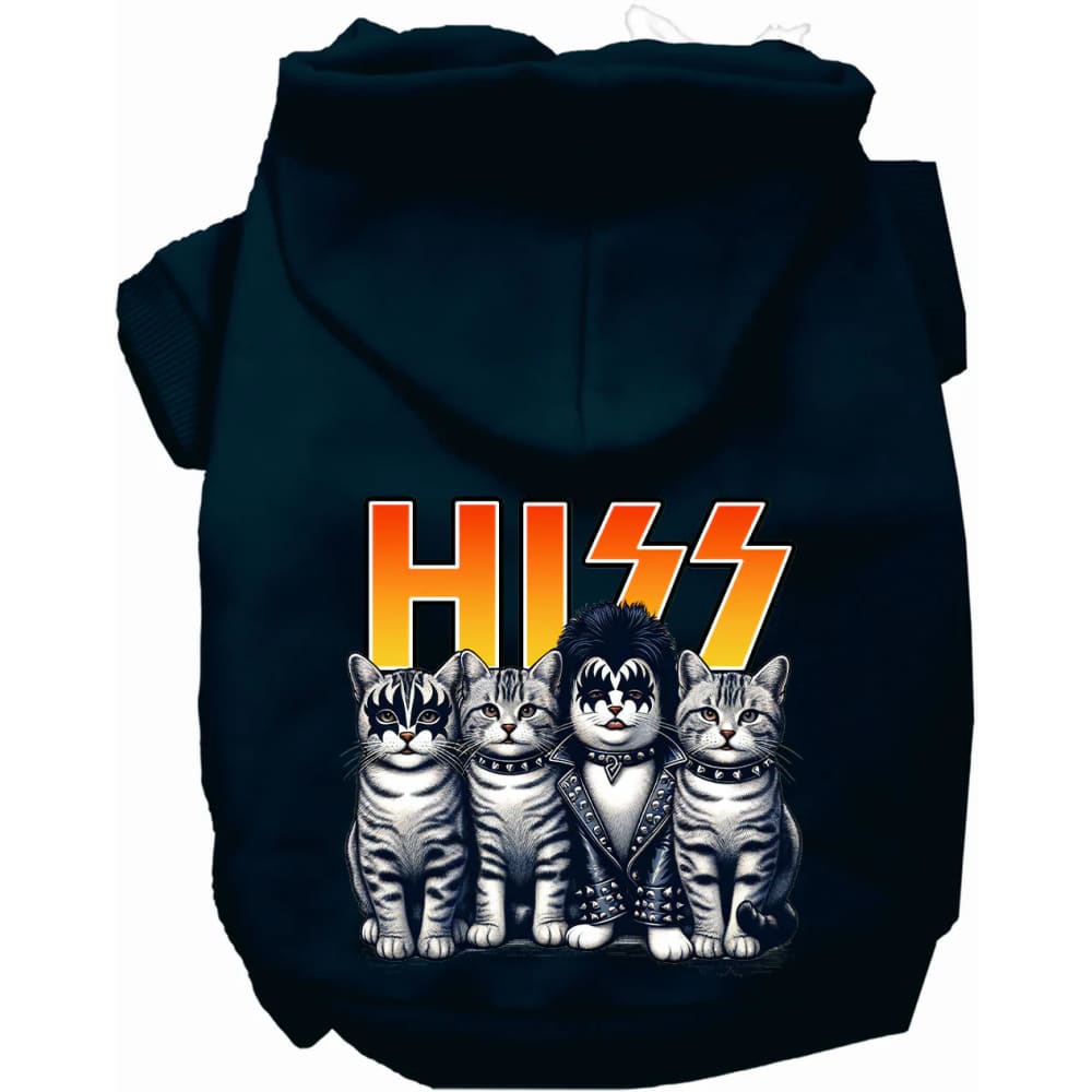 Hiss Kitties Pet Hoodie - Screen Print Hoodies