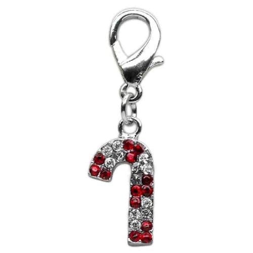 Holiday Rhinestone Lobster Claw Pet Collar Charms - Pet