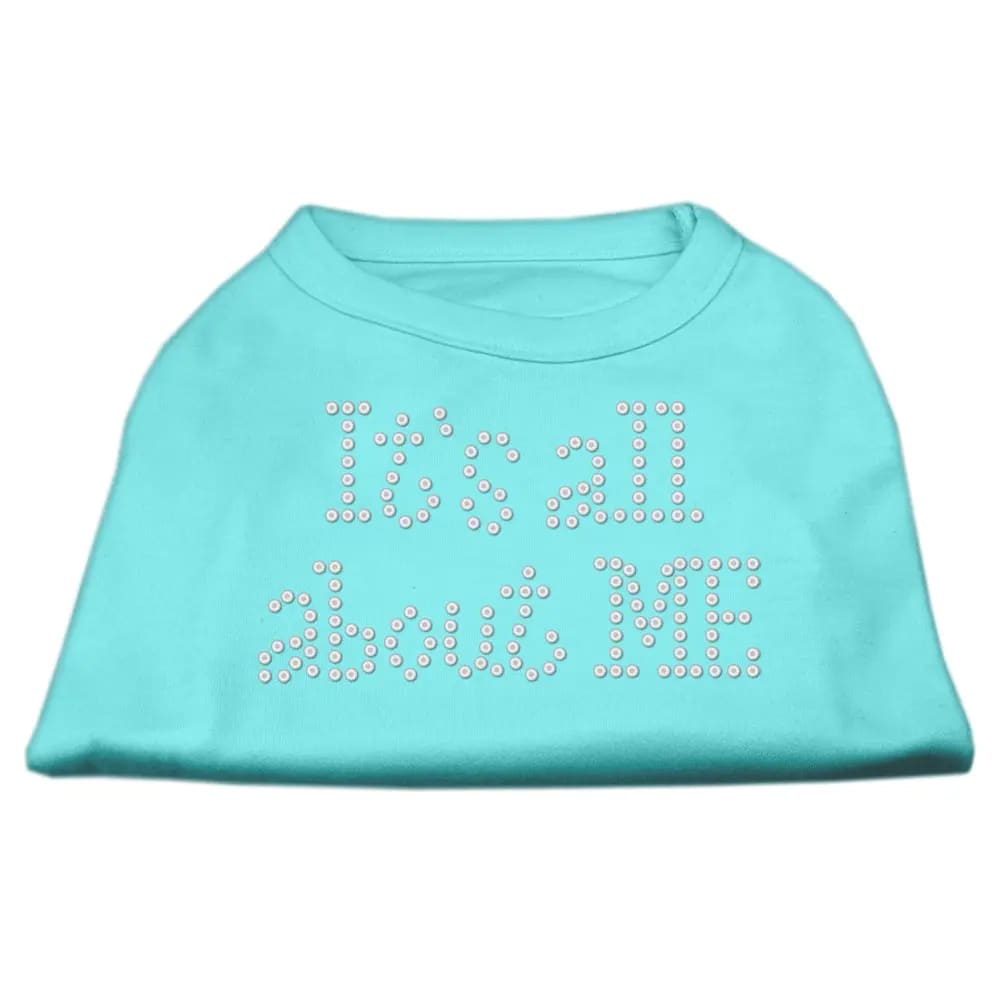 It’s All About Me Rhinestone Dog Shirt - Rhinestone Pet