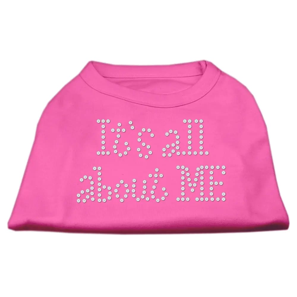 It’s All About Me Rhinestone Dog Shirt - Rhinestone Pet