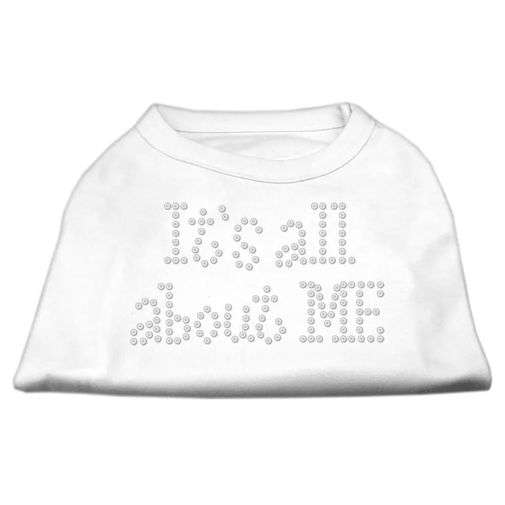 It’s All About Me Rhinestone Dog Shirt - Rhinestone Pet