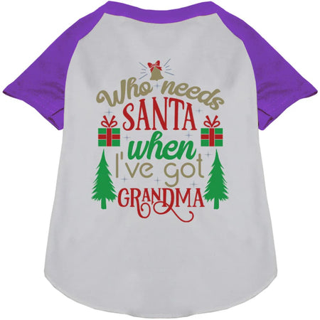 I’ve Got Grandma! Pet Raglan Shirt - Screen Print Shirts