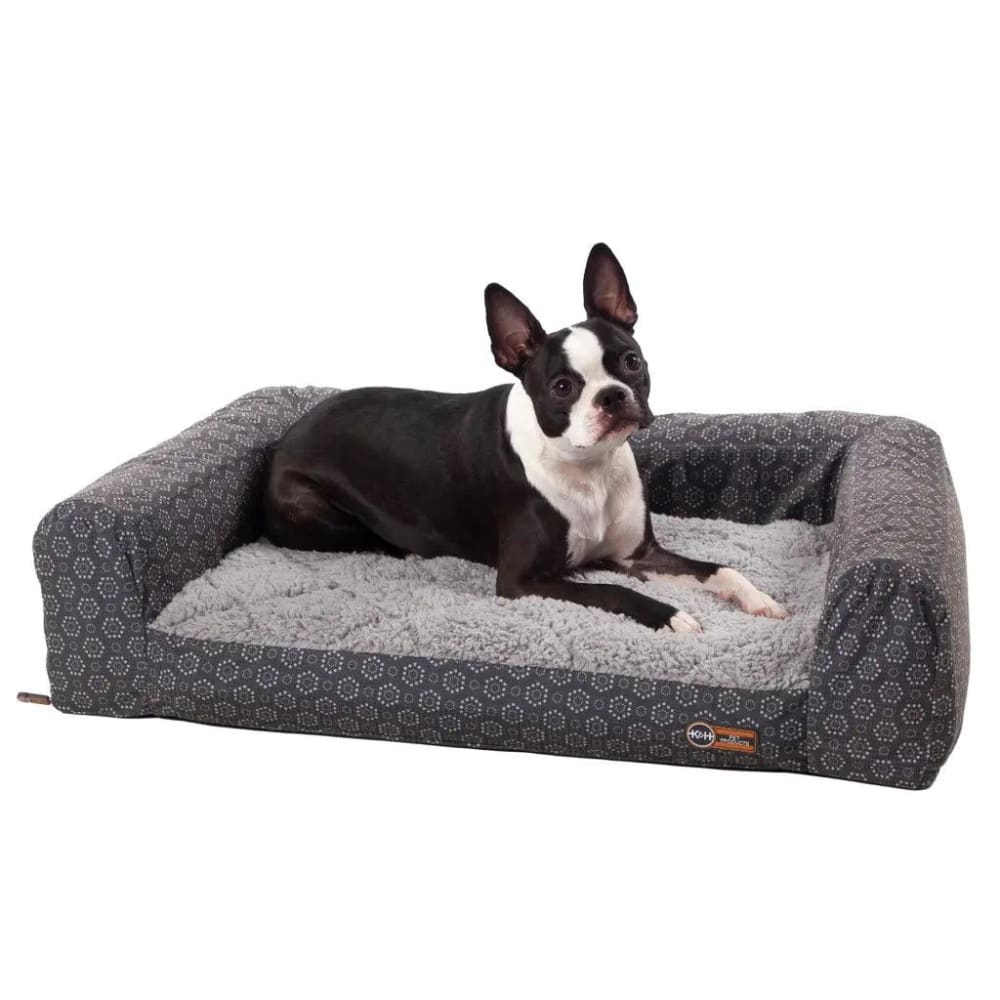 K&H Pet Products Air Sofa Pet Bed Geo Flower - Air Sofa