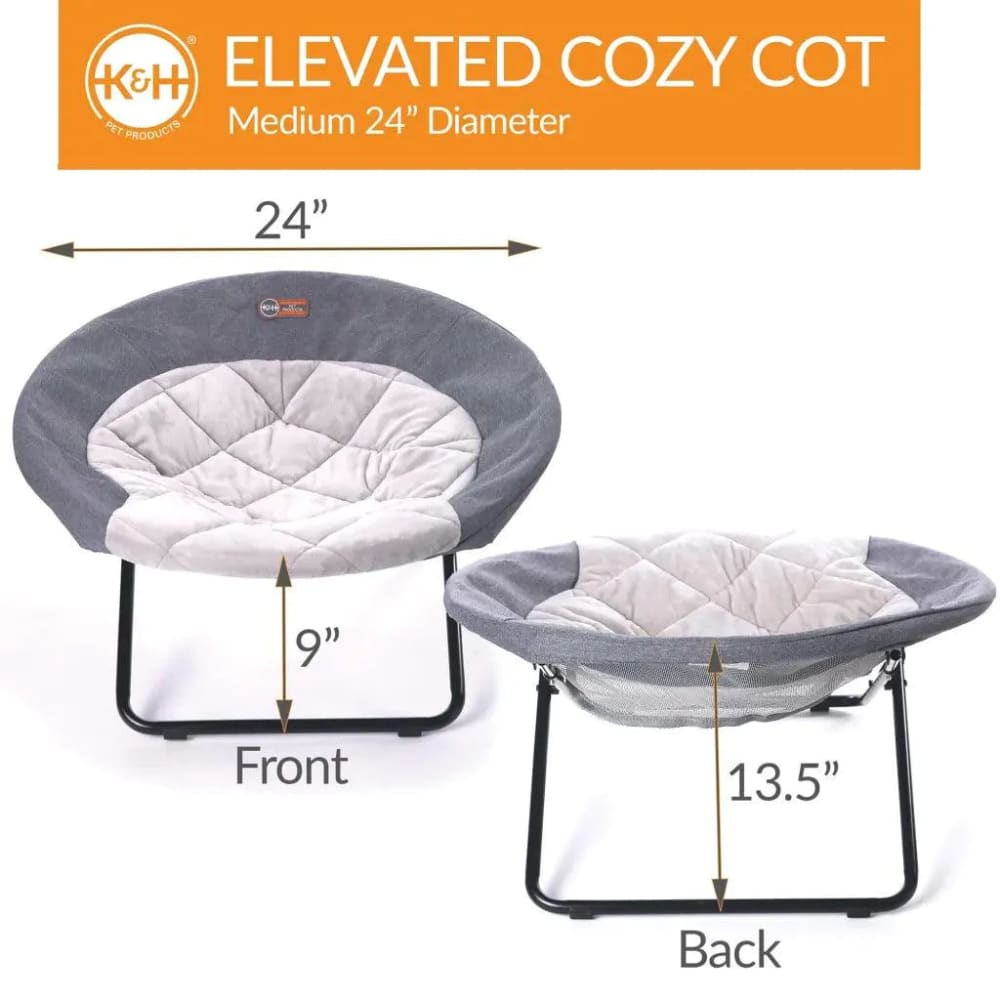 K&H Pet Products Elevated Cozy Cot - Elevated