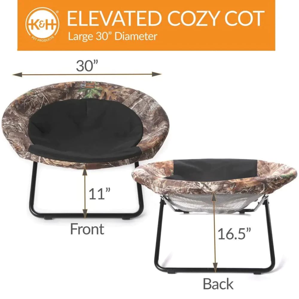 K&H Pet Products Elevated Cozy Cot - Elevated