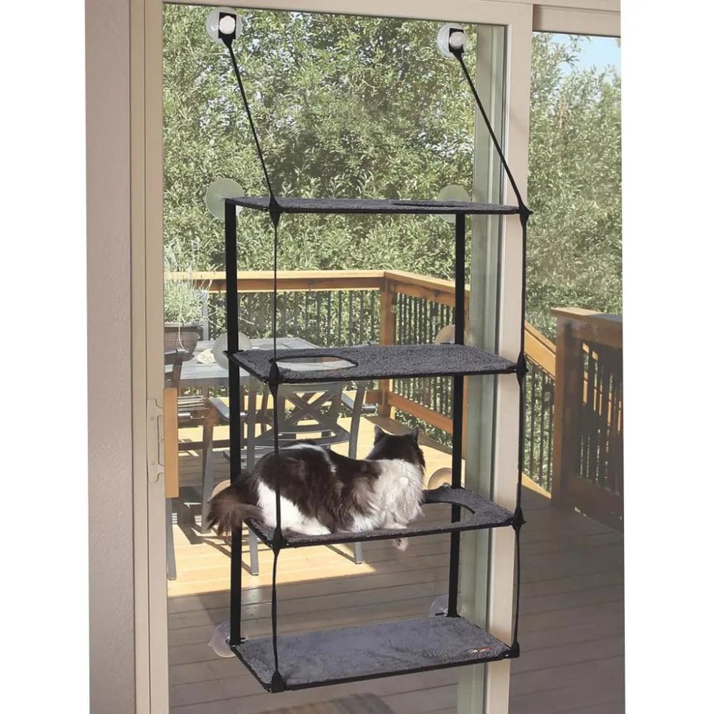 K&H Pet Products EZ Mount Window Kitty Sill Quad Stack - Cat