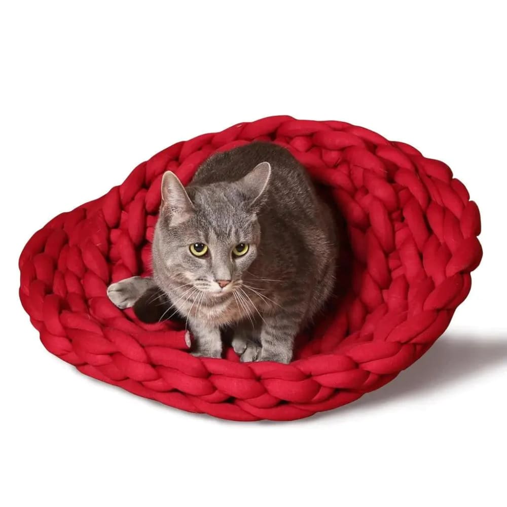 K&H Pet Products Knitted Pet Bed - Cat