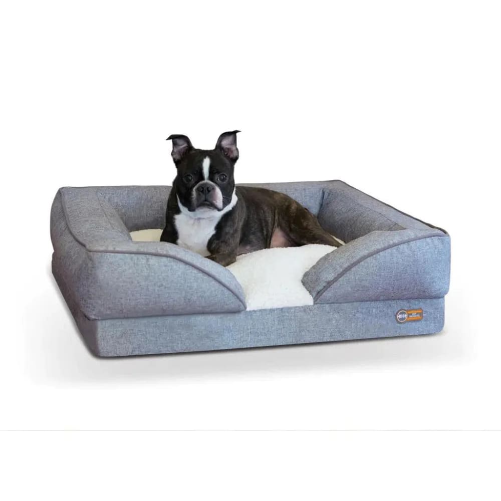 K&H Pet Products Pillow-Top Orthopedic Lounger Sofa Pet Bed