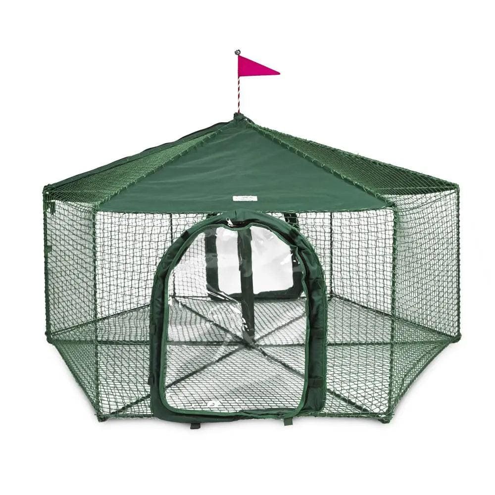 Kittywalk Gazebo Yard and Garden Outdoor Cat Enclosure - Cat