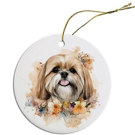 Lhasa Apso Christmas Ornaments - Ornaments