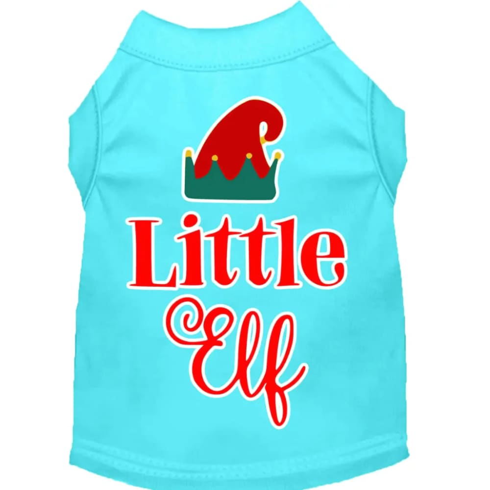 Little Elf Screen Print Pet Shirt - Screen Print Shirts